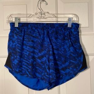 Nike‎ Women’s Athletic Running Shorts Blue/Black Size Small